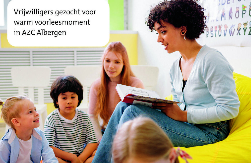 Voorleesvrijwilligers gezocht AZC Albergen - de Bibliotheek