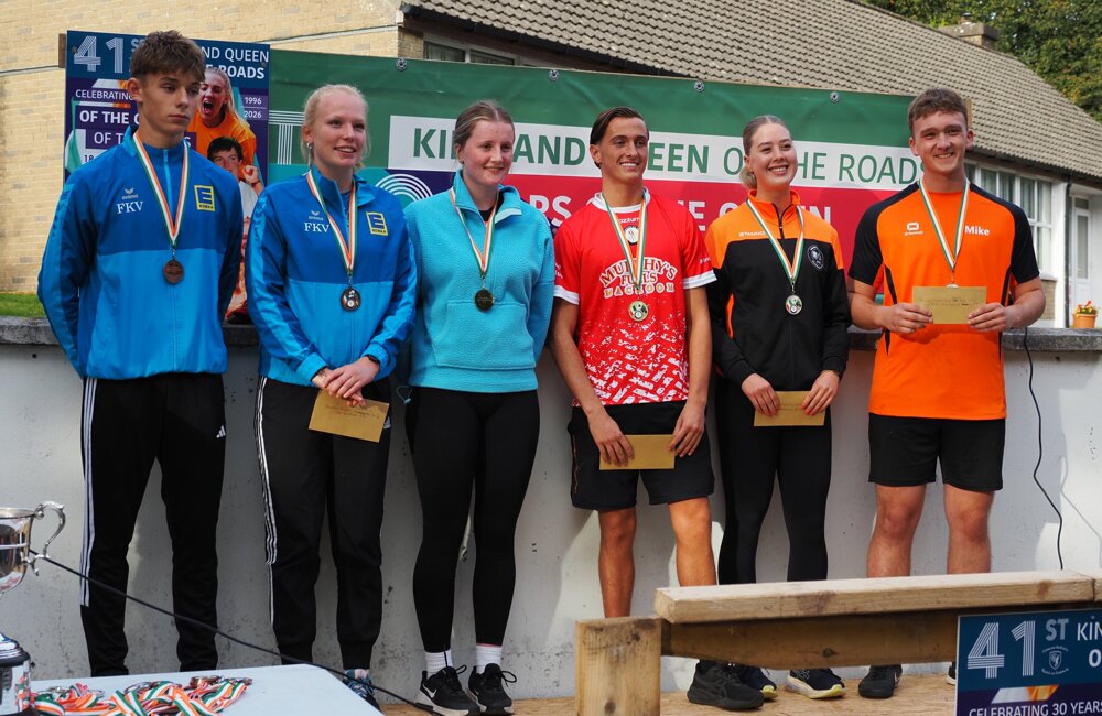 Podium Lotte en Mike