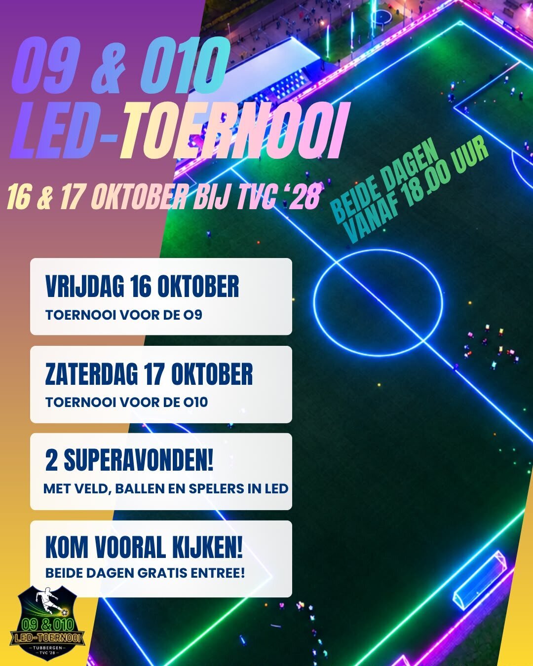 Flyer O9 & O10 LED-Toernooi